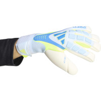 adidas Predator Pro HYS Gants de Gardien de But Bleu Clair Bleu Néon Jaune