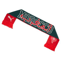 PUMA Maroc Écharpe Culture 2026-2028 Rouge Vert Blanc