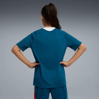 PUMA Portugal Maillot d'Entraînement 2026-2028 Enfants Bleu-Vert Blanc