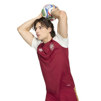 adidas Espagne Pre-Match Maillot d'Entraînement 2026-2028 Rouge Blanc
