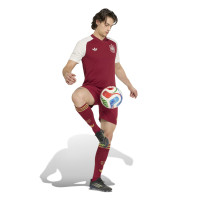 adidas Espagne Pre-Match Maillot d'Entraînement 2026-2028 Rouge Blanc