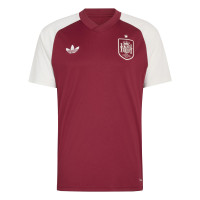 adidas Espagne Pre-Match Maillot d'Entraînement 2026-2028 Rouge Blanc
