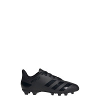 adidas PREDATOR 20.4 Gras / Kunstgras Voetbalschoenen (FxG) Kids Zwart Zwart Grijs