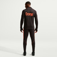 Nike Pays-Bas Strike Elite Survêtement 1/4-Zip 2026-2028 Noir Orange