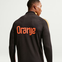 Nike Pays-Bas Strike Elite Survêtement 1/4-Zip 2026-2028 Noir Orange