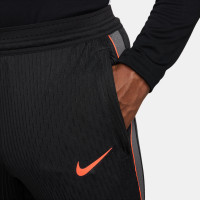 Nike Pays-Bas Strike Elite Survêtement 1/4-Zip 2026-2028 Noir Orange