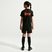 Nike Nederland Strike Trainingsshirt 2026-2028 Kids Zwart Oranje