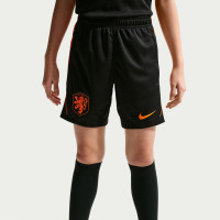 Kit d'entraînement Nike Netherlands Strike 2026-2028 pour Enfants, noir et orange
