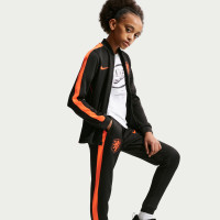 Nike Pays-Bas Strike Survêtement Full-Zip 2026-2028 Enfants Noir Orange