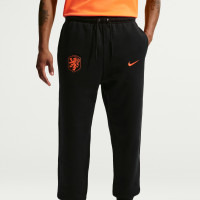 Nike Nederland Club Sportswear Joggingbroek 2026-2028 Zwart Oranje