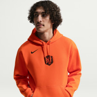 Nike Nederland Club Sportswear Hoodie 2026-2028 Oranje Zwart