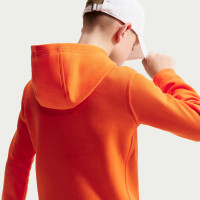 Nike Nederland Club Sportswear Hoodie 2026-2028 Kids Oranje Zwart