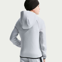 Nike Nederland Tech Fleece Trainingspak 2026-2028 Kids Lichtgrijs Zwart Feloranje