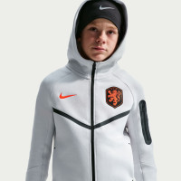 Nike Nederland Tech Fleece Vest 2026-2028 Kids Lichtgrijs Zwart Feloranje
