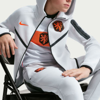 Nike Nederland Tech Fleece Trainingspak 2026-2028 Kids Lichtgrijs Zwart Feloranje