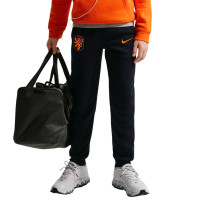 Nike Pays-Bas Club Sportswear Survêtement à Capuche 2026-2028 Enfants Orange Noir