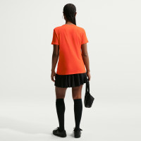 Nike Pays-Bas Crest T-Shirt 2026-2028 Femmes Orange Noir