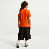 Nike Pays-Bas Crest T-Shirt 2026-2028 Enfants Orange Noir