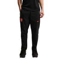 Nike Nederland Tech Woven Trainingspak 2026-2028 Zwart Oranje