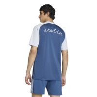 adidas Italie Pre-Match Maillot d'Entraînement 2026-2028 Bleu Blanc