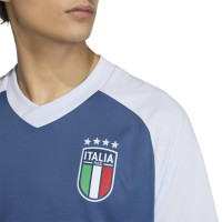 adidas Italie Pre-Match Maillot d'Entraînement 2026-2028 Bleu Blanc