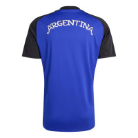 adidas Argentine Pre-Match Maillot d'Entraînement 2026-2028 Bleu Noir Blanc
