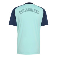 adidas Allemagne Pre-Match Maillot d'Entraînement 2026-2028 Turquoise Bleu Foncé