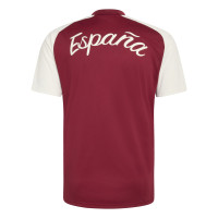 adidas Espagne Pre-Match Maillot d'Entraînement 2026-2028 Rouge Blanc
