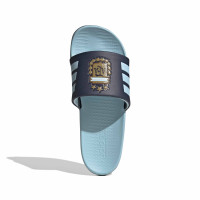 adidas Adilette Argentinië Slippers Lichtblauw Donkerblauw Goud
