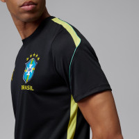 Nike Brésil x Jordan Ensemble Training 2026-2028 Noir Jaune Vert Menthe