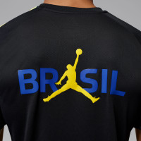 Nike Brésil x Jordan Ensemble Training 2026-2028 Noir Jaune Vert Menthe