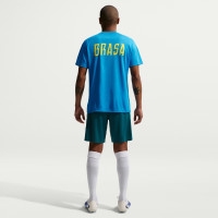 Nike Brazilië Strike Trainingsbroekje 2026-2028 Turquoise Lichtgroen Geel