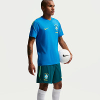 Nike Brazilië Strike Trainingsbroekje 2026-2028 Turquoise Lichtgroen Geel