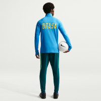 Nike Brazilië Academy Pro Trainingsbroek 2026-2028 Turquoise Lichtgroen Geel
