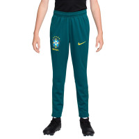 Nike Brazilië Academy Pro Trainingsbroek 2026-2028 Kids Turquoise Lichtgroen Geel