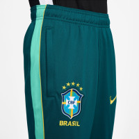 Nike Brazilië Academy Pro Trainingsbroek 2026-2028 Kids Turquoise Lichtgroen Geel