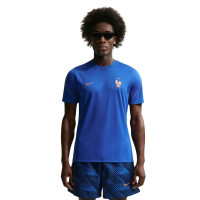 Nike France Strike Maillot d'Entraînement 2026-2028 Bleu Bronze