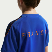 Nike Frankrijk Strike Trainingsset 2026-2028 Kids Blauw Brons