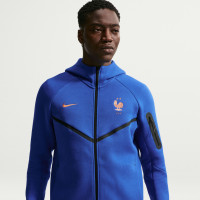 Gilet polaire Nike France Tech 2026-2028 bleu foncé noir bronze