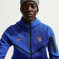 Gilet polaire Nike France Tech 2026-2028 bleu foncé noir bronze