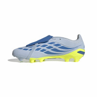 adidas Predator League FT Gras Voetbalschoenen (FG) Lichtblauw Blauw Geel
