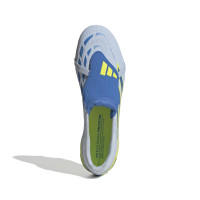 adidas Predator Pro FT Gazon Naturel Chaussures de Foot (FG) Bleu Clair Bleu Jaune