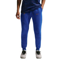 Nike Frankrijk Tech Fleece Trainingspak 2026-2028 Donkerblauw Zwart Brons