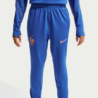 Pantalon d'entraînement Nike France Strike 2026-2028 pour enfants bleu foncé bronze