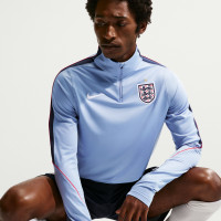 Nike Engeland Strike Trainingstrui 1/4-Zip 2026-2028 Lichtblauw Wit Rood