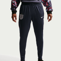 Pantalon d'entraînement Nike England Strike 2026-2028 bleu foncé rouge