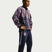 Pantalon d'entraînement Nike England Strike 2026-2028 bleu foncé rouge