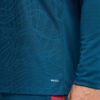 PUMA Portugal Trainingspak 1/4-Zip 2026-2028 Blauwgroen Wit