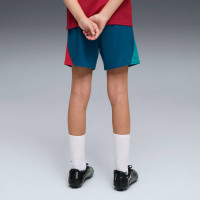 PUMA Portugal Short d'Entraînement 2026-2028 Enfants Bleu-Vert Blanc