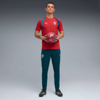 PUMA Portugal Trainingsbroek 2026-2028 Blauwgroen Wit